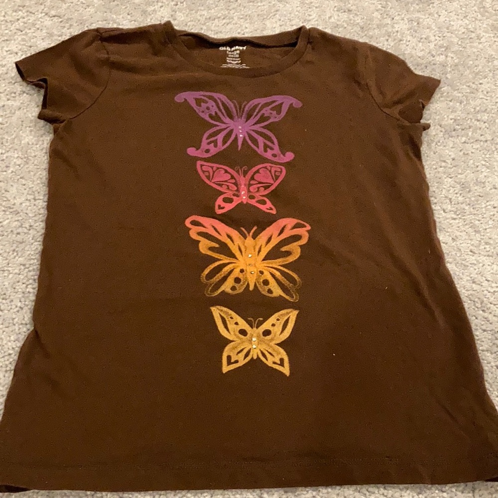 Old Navy Butterfly Shirt